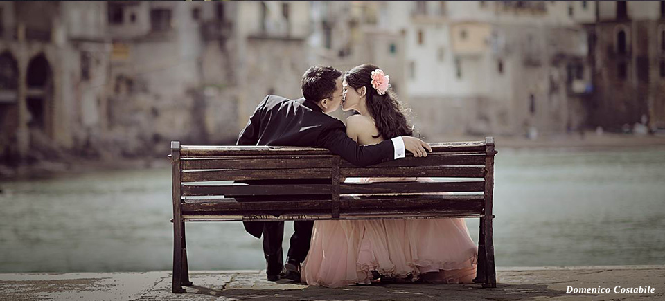 Seaside wedding in Italy