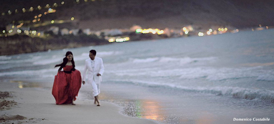 Seaside wedding in Italy