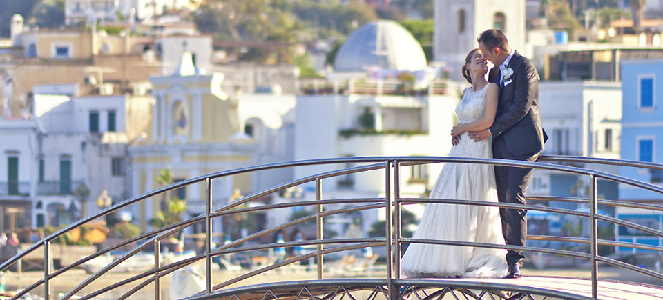 Seaside wedding in Italy