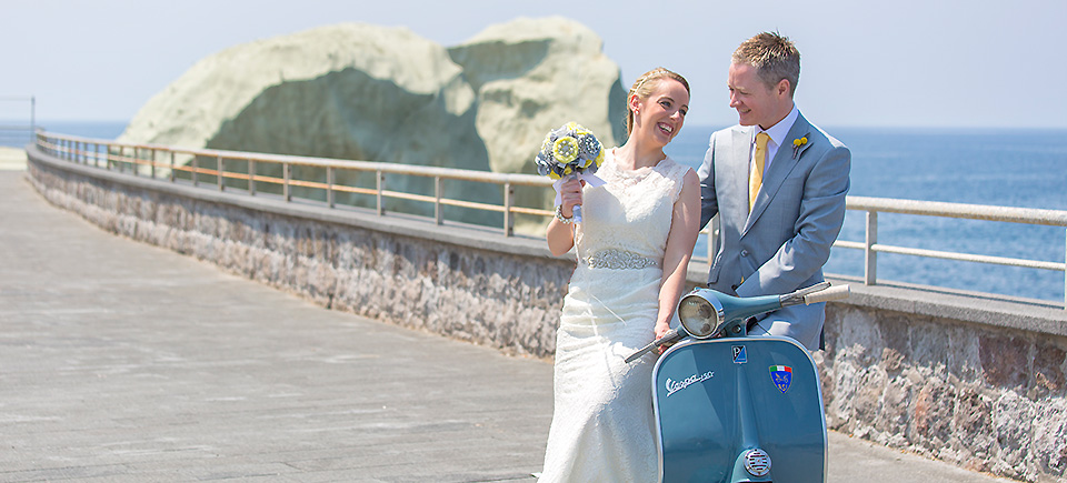 Seaside wedding in Italy